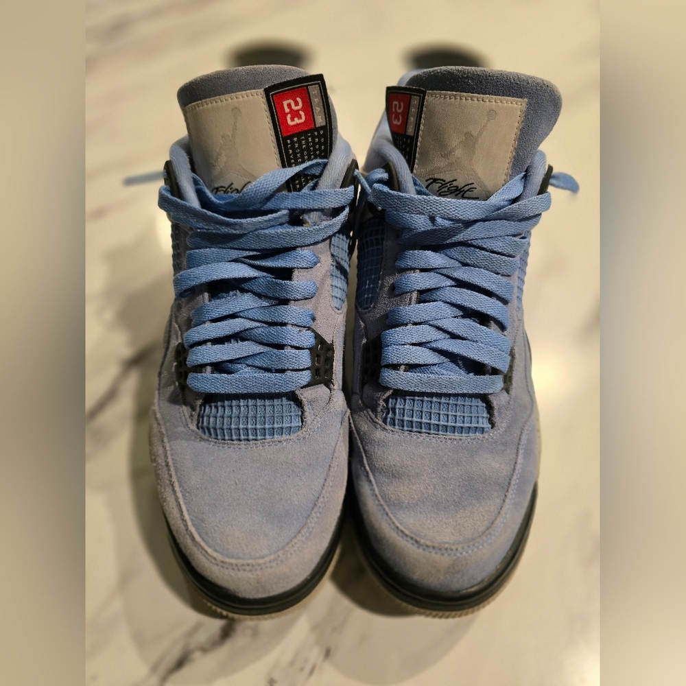 Jordan Blue and Black Sneakers